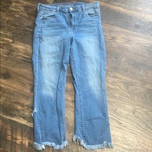 American eagle detailed jeans